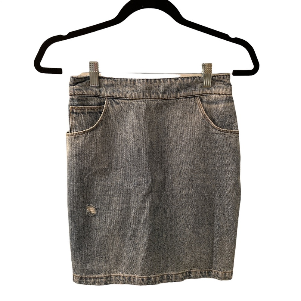IRO | Jean Zipper Mini Skirt | Size 25